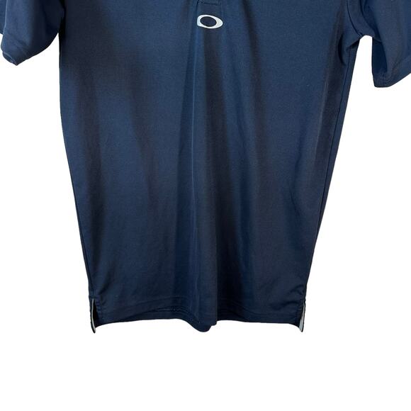 OAKLEY Men's Regular Fit Hydrolix Short Sleeve Golf Polo Shirt Blue Size Small - Picture 4 of 7